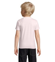 Camiseta de niño con cuello redondo personalizable